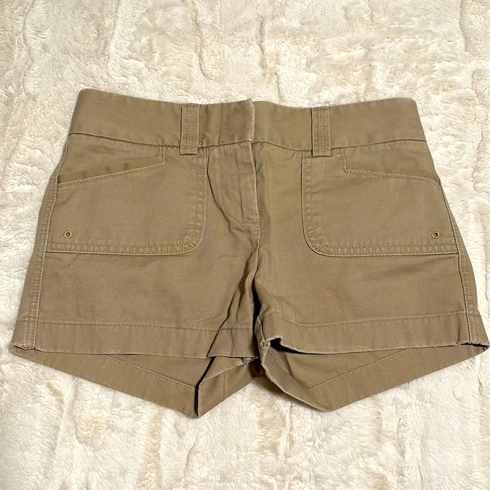 J. Crew chino khaki shorts